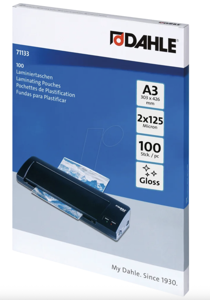 Плівка для ламінування DAHLE A3